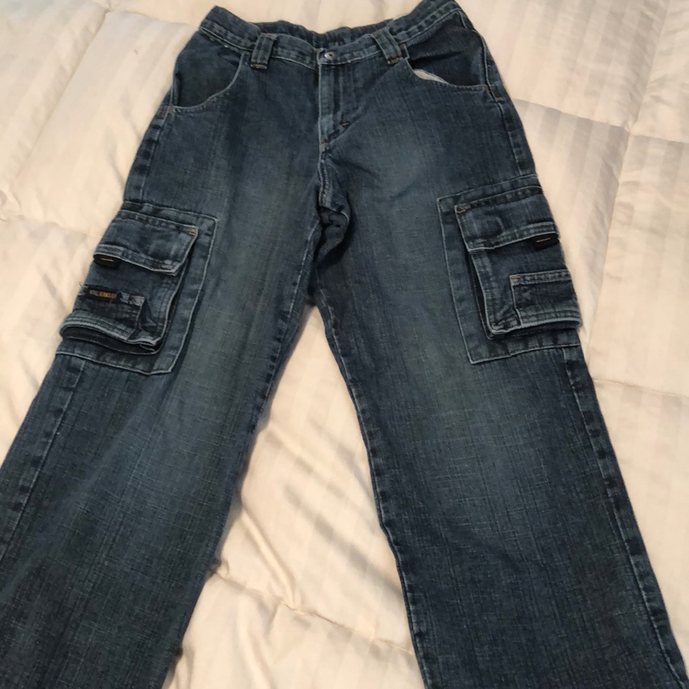 Excellent used condition boy’s cargo jeans
